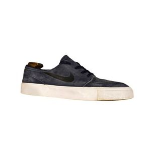 Nike SB Zoom Skateboard Shoes Blue Suede Stefan Janoski Premium Men's size 8